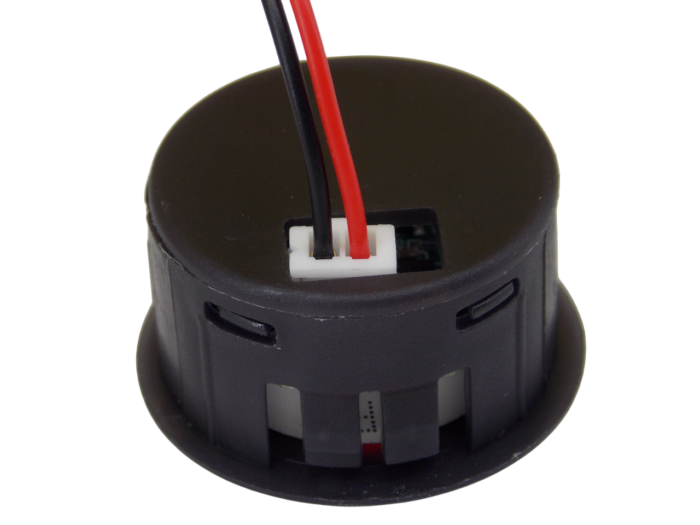 DC voltmetru 4-30V rotund rosu - imagine 3
