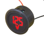 DC voltmetru 4-30V rotund rosu - imagine 4