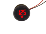 DC voltmetru 4-30V rotund rosu