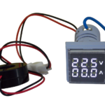 Digital volt-ampermetru AC 60-500V; 0-100A