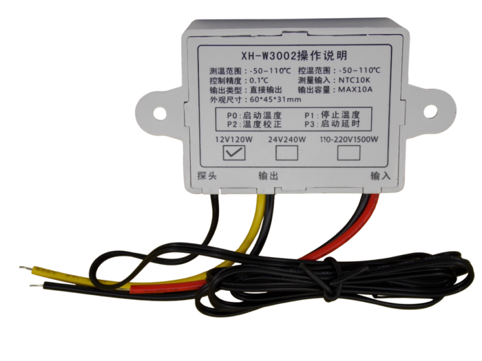 Termostat XH-W3002 12V -50+110C - imagine 5