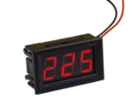Voltmetru digital curent alternativ 70 - 500V rosu