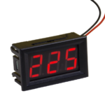 Voltmetru digital curent alternativ 70 - 500V rosu